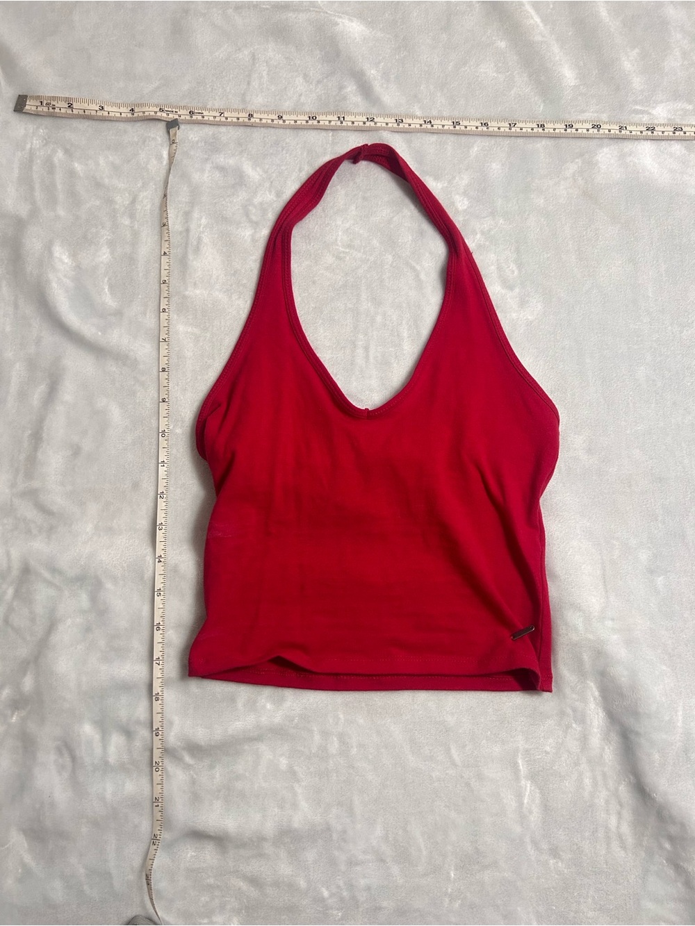 Women’s Red Halter Tank Top